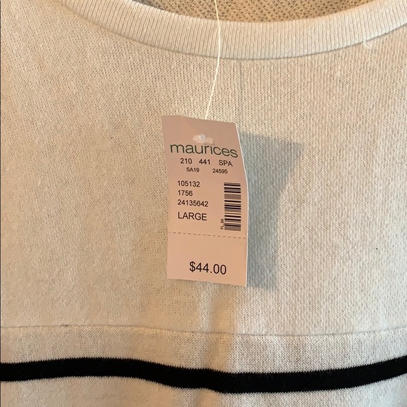 Black and white long sleeve dress - Picture 2 of 2